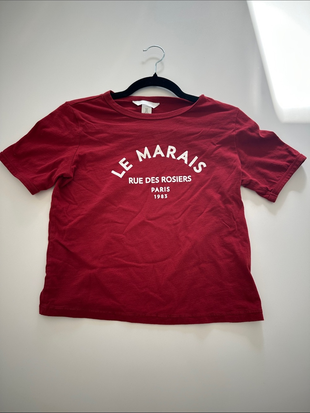 Red Graphic Tee for Women